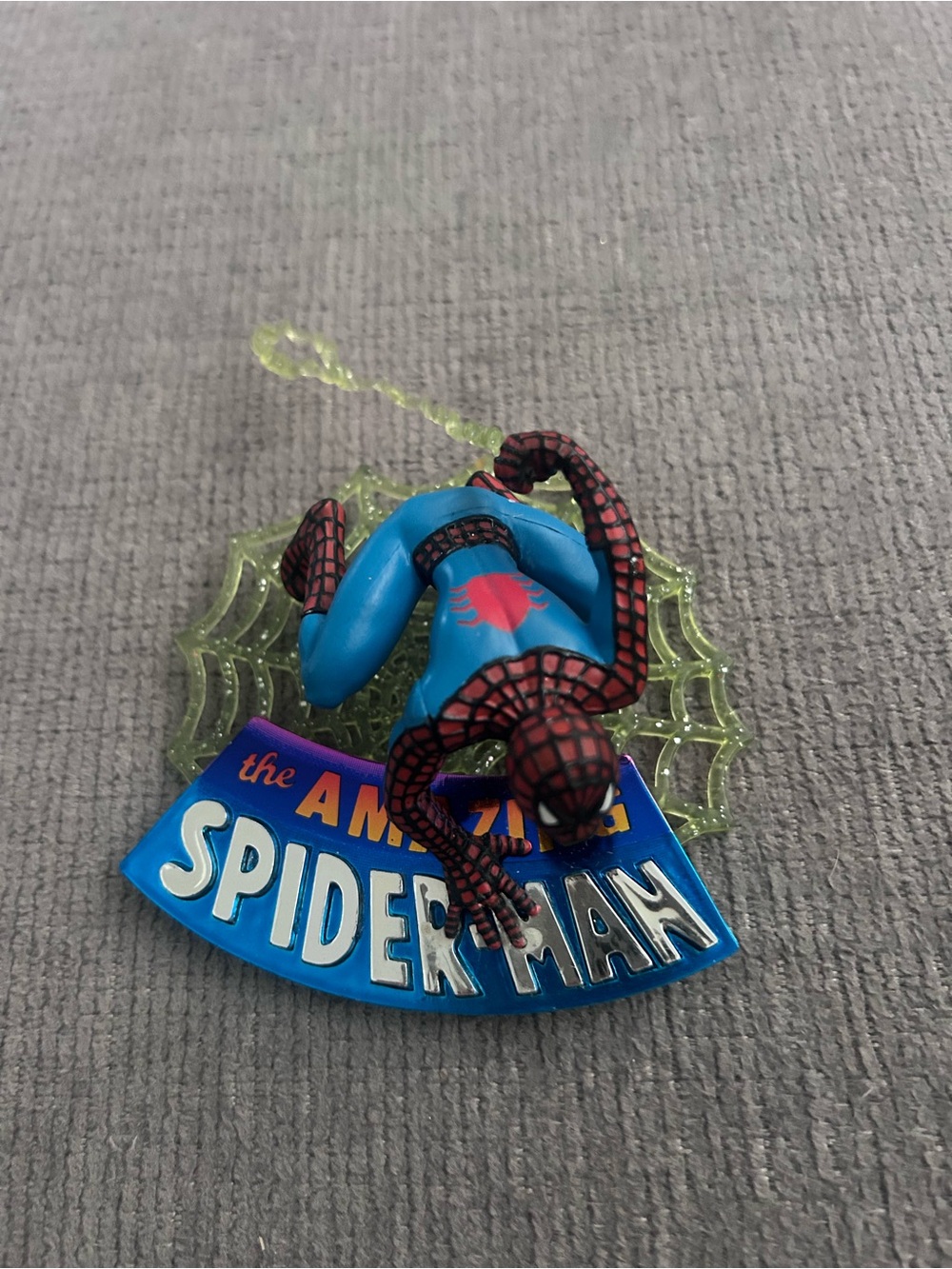 The Amazing Spider-Man Ornament - Blue & Red